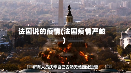 法国说的疫情(法国疫情严峻)-第2张图片