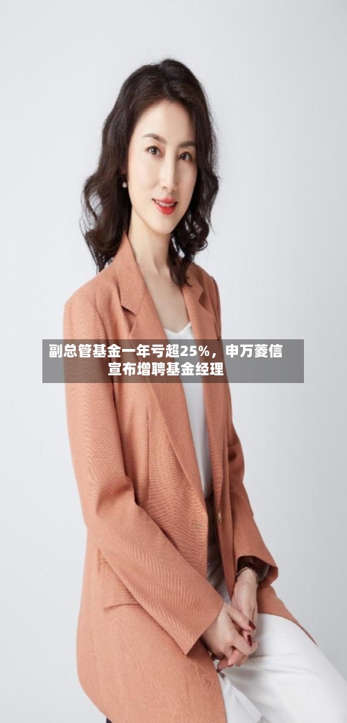 副总管基金一年亏超25%，申万菱信宣布增聘基金经理
