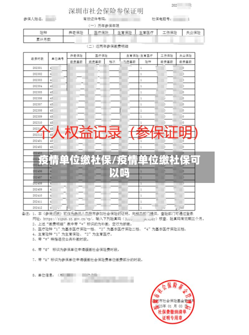 疫情单位缴社保/疫情单位缴社保可以吗-第3张图片