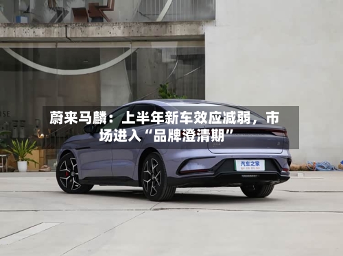 蔚来马麟：上半年新车效应减弱，市场进入“品牌澄清期	”-第2张图片