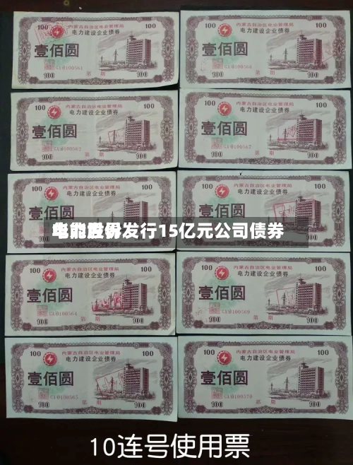 华能世界
电力股份发行15亿元公司债券-第1张图片