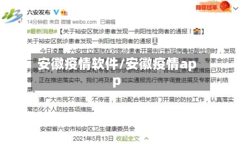 安徽疫情软件/安徽疫情app-第2张图片