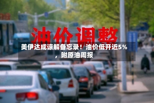 美伊达成谅解备忘录！油价低开近5%	，附原油周报-第1张图片