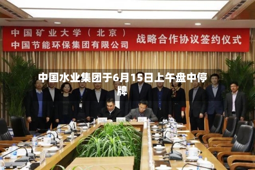中国水业集团于6月15日上午盘中停牌-第1张图片