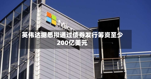 英伟达据悉拟通过债券发行筹资至少200亿美元-第3张图片