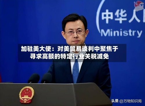 加驻美大使：对美贸易谈判中聚焦于寻求高额的特定行业关税减免-第2张图片