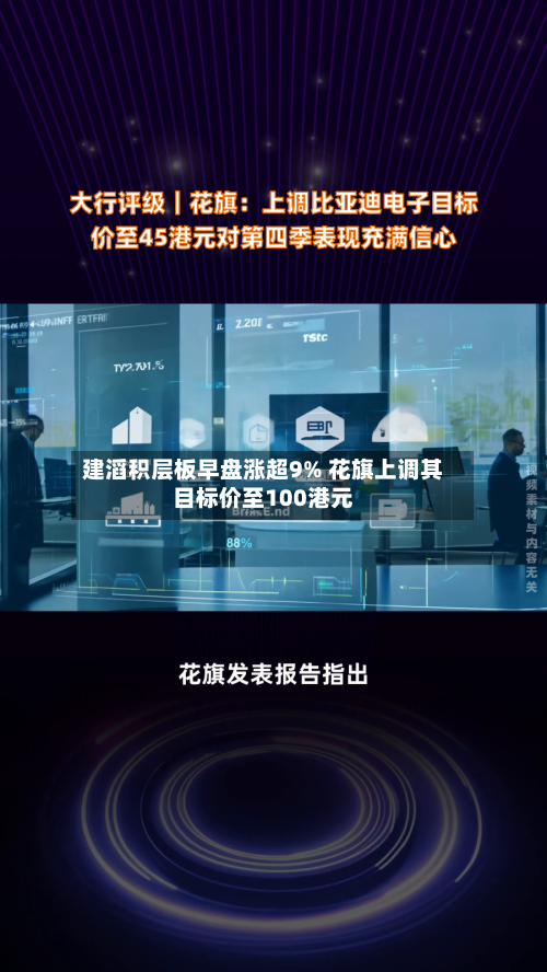 建滔积层板早盘涨超9% 花旗上调其目标价至100港元-第2张图片