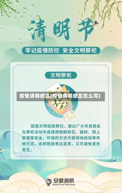 疫情清明感言(疫情清明感言怎么写)-第2张图片