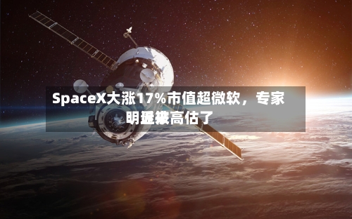 SpaceX大涨17%市值超微软	，专家：近来明显被高估了-第3张图片