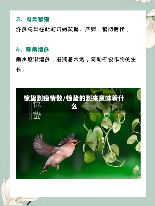 惊蛰到疫情散/惊蛰的到来意味着什么-第2张图片