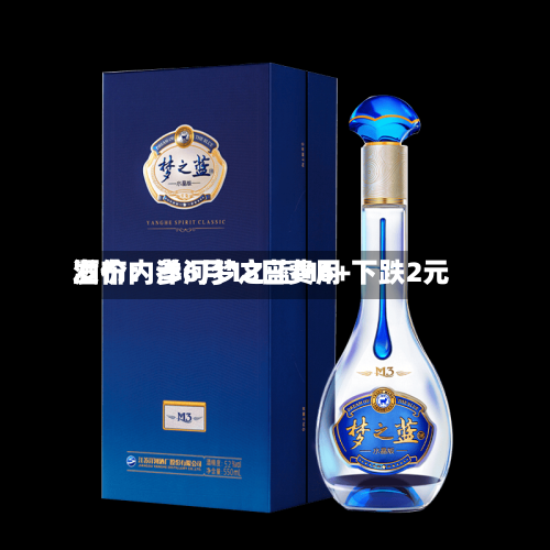 酒价内参6月18日费用发布：洋河梦之蓝M6+下跌2元-第3张图片
