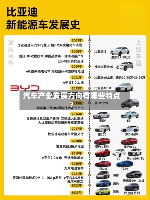 汽车产业发展方向有哪些特点？