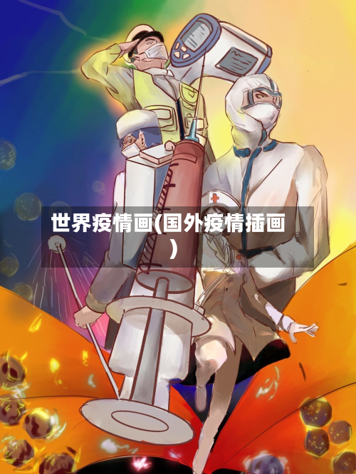 世界疫情画(国外疫情插画)