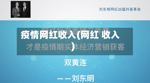 疫情网红收入(网红 收入)