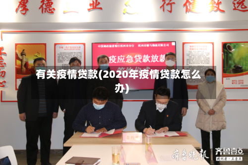有关疫情贷款(2020年疫情贷款怎么办)-第3张图片
