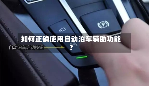 如何正确使用自动泊车辅助功能？-第3张图片