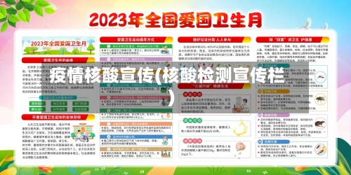疫情核酸宣传(核酸检测宣传栏)-第2张图片