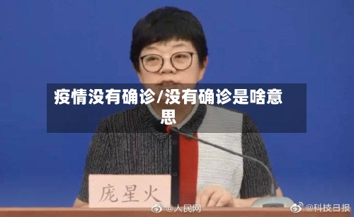 疫情没有确诊/没有确诊是啥意思