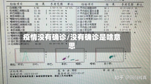 疫情没有确诊/没有确诊是啥意思-第3张图片
