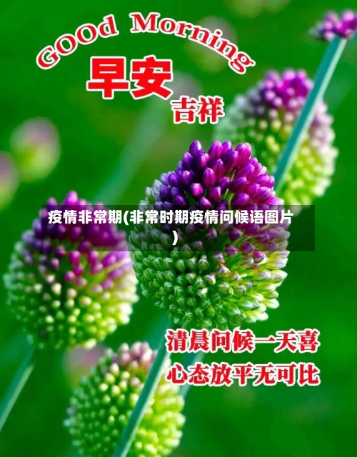 疫情非常期(非常时期疫情问候语图片)-第3张图片