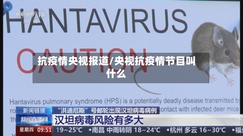 抗疫情央视报道/央视抗疫情节目叫什么-第2张图片