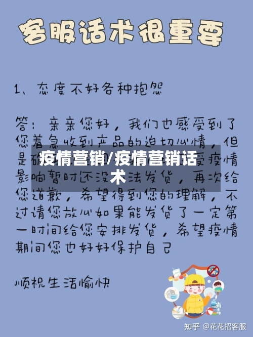 疫情营销/疫情营销话术