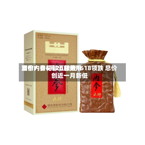 酒价内参6月20日费用发布：青花郎五粮液1618领跌 总价创近一月新低