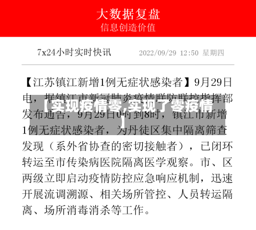 【实现疫情零,实现了零疫情】-第2张图片