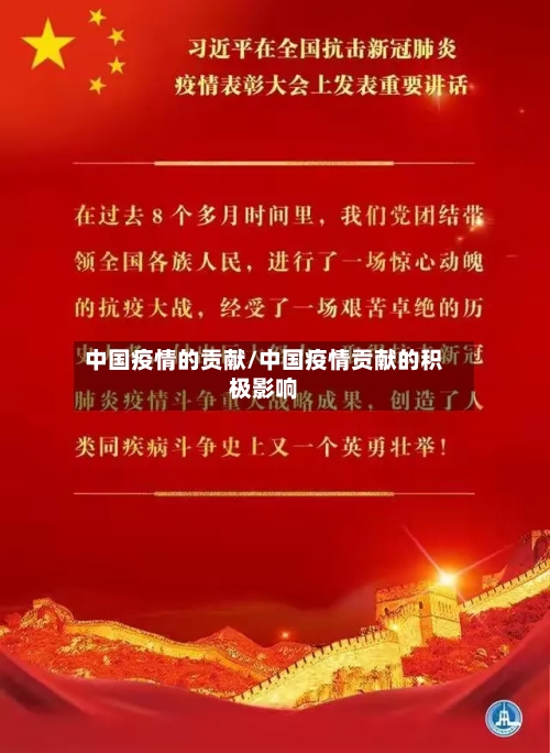 中国疫情的贡献/中国疫情贡献的积极影响