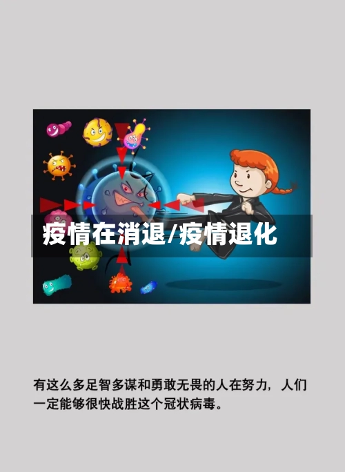疫情在消退/疫情退化