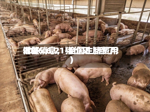 2026.6.21-全国生猪费用借鉴（好消息，猪价又上涨了！）-第2张图片