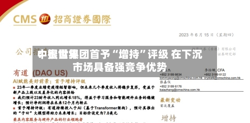 中银世界：蜜雪集团首予“增持”评级 在下沉市场具备强竞争优势-第2张图片