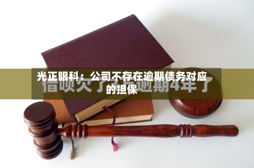 光正眼科：公司不存在逾期债务对应的担保-第2张图片