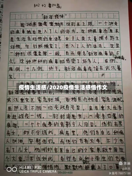疫情生活感/2020疫情生活感悟作文-第2张图片
