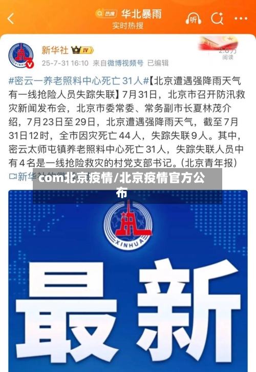 com北京疫情/北京疫情官方公布