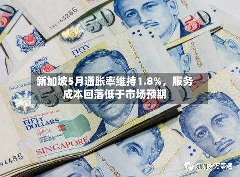 新加坡5月通胀率维持1.8%，服务成本回落低于市场预期-第2张图片