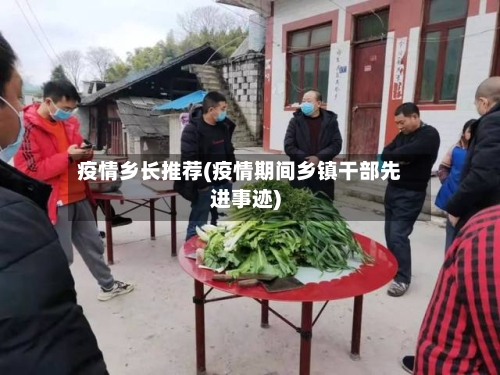 疫情乡长推荐(疫情期间乡镇干部先进事迹)-第3张图片