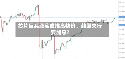芯片巨头涨薪或推高物价，韩国央行要加息？