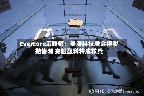 Evercore策略师:美股科技股会摆脱抛售潮 亮眼盈利将成救兵-第2张图片