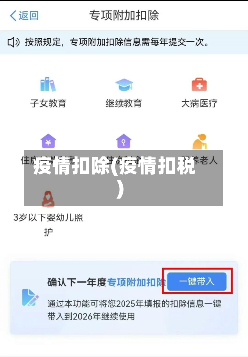 疫情扣除(疫情扣税)-第3张图片