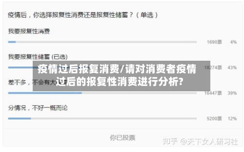 疫情过后报复消费/请对消费者疫情过后的报复性消费进行分析?-第2张图片