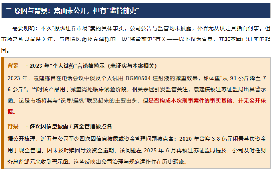 涉嫌操纵证券市场!博瑞医药实控人袁建栋被取保候审:曾宣称亲自试用公司产品减重15公斤 被江苏证监局警示函