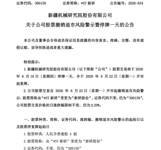 四家A股公司，“摘星脱帽”！明日复牌